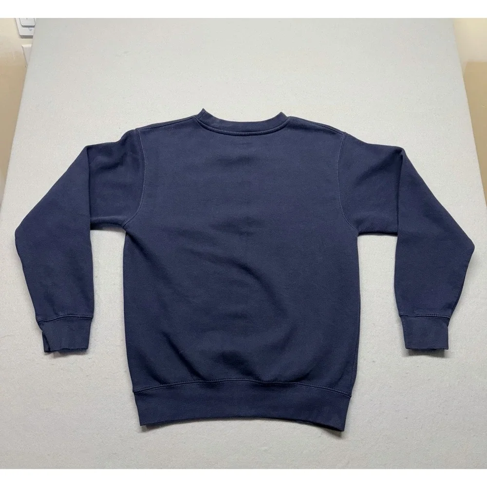 Netflix Stranger Things Rainbow‎ Logo Crewneck Sweatshirt – Navy – Size Small